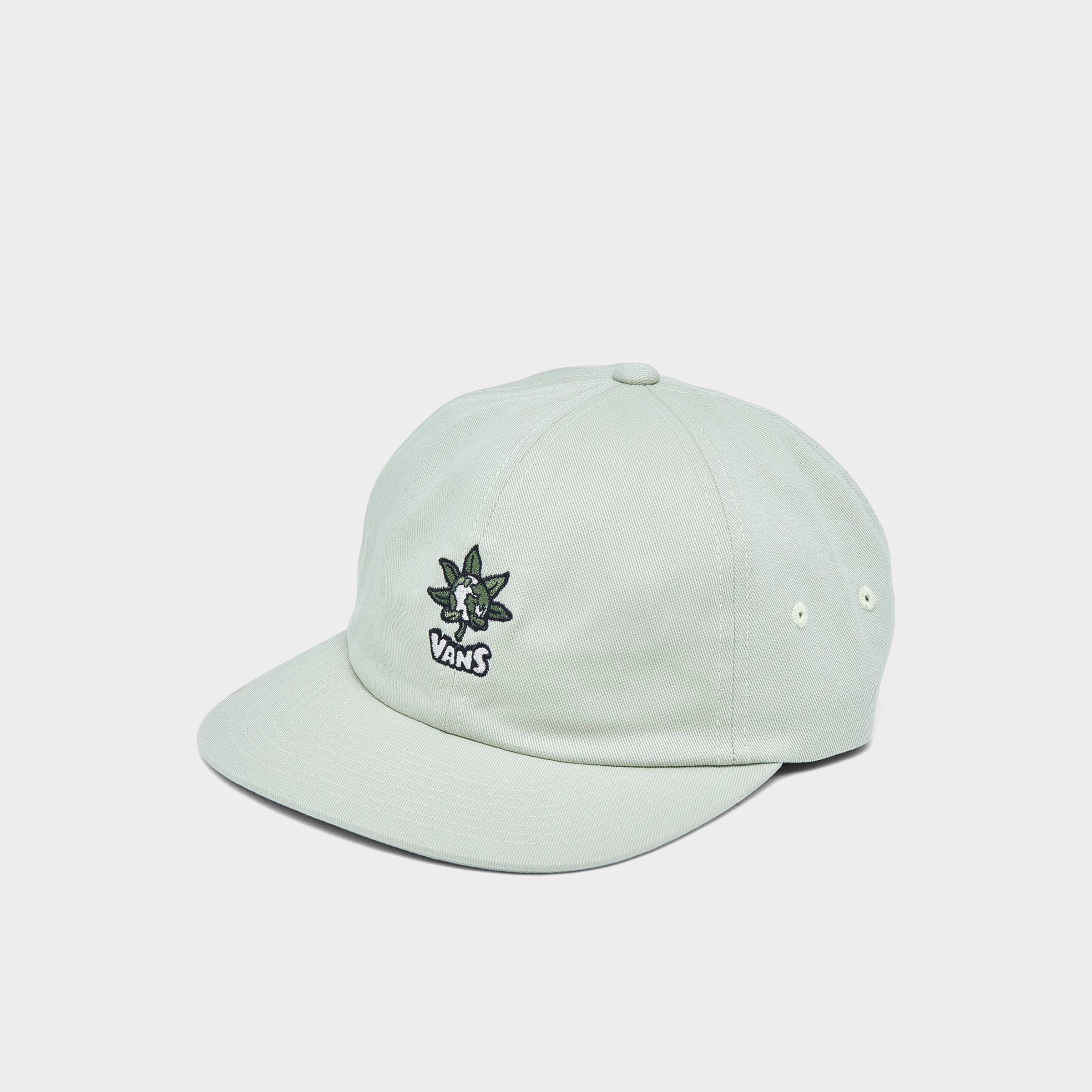 Vans Peace Of Mind Jockey Strapback Hat in Celadon Green