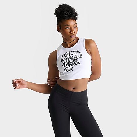 Vans Women's Prowler Fitted Tank Top In White