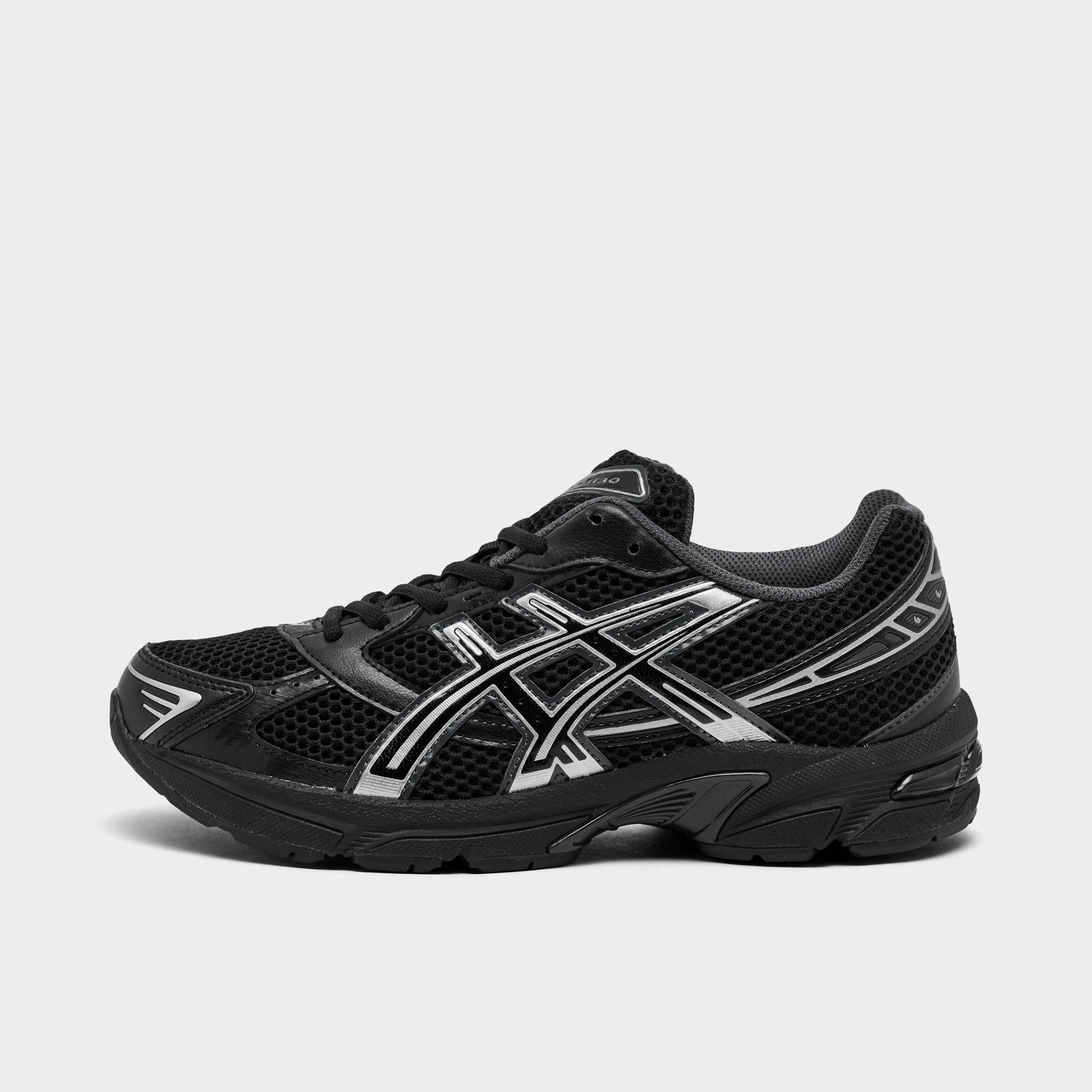 Women's ASICS GEL-1130 Casual Shoes in Black/Pure Silver Size: 5.5