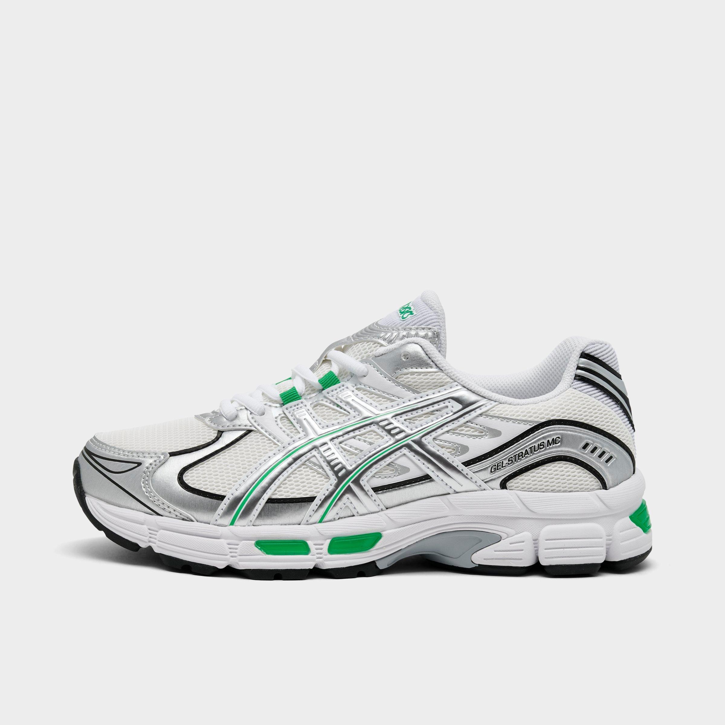 Women's ASICS GEL-Stratus MC Casual Shoes in White/Cilantro Size: 5.5