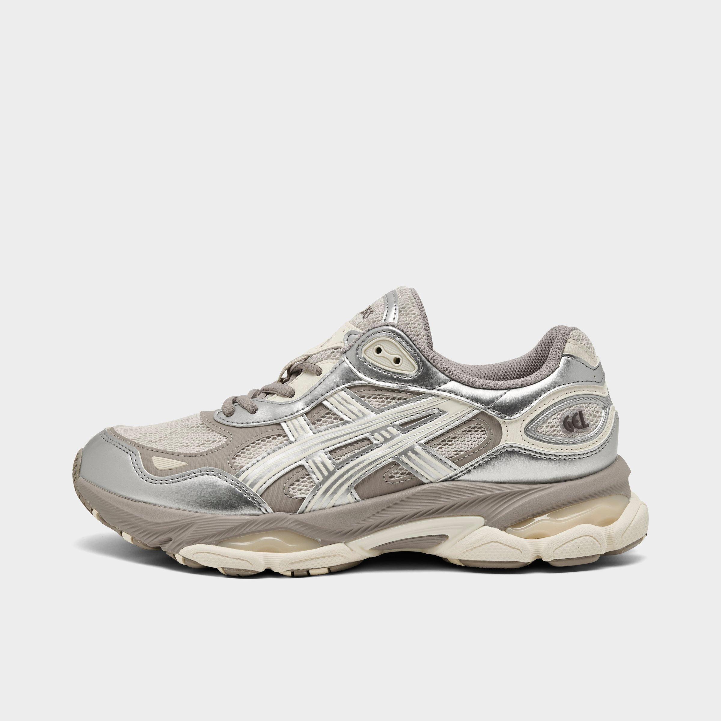 Women's ASICS GEL-NYC 2.0 Casual Shoes in Smoke Grey/Pure Silver Size: 8.5