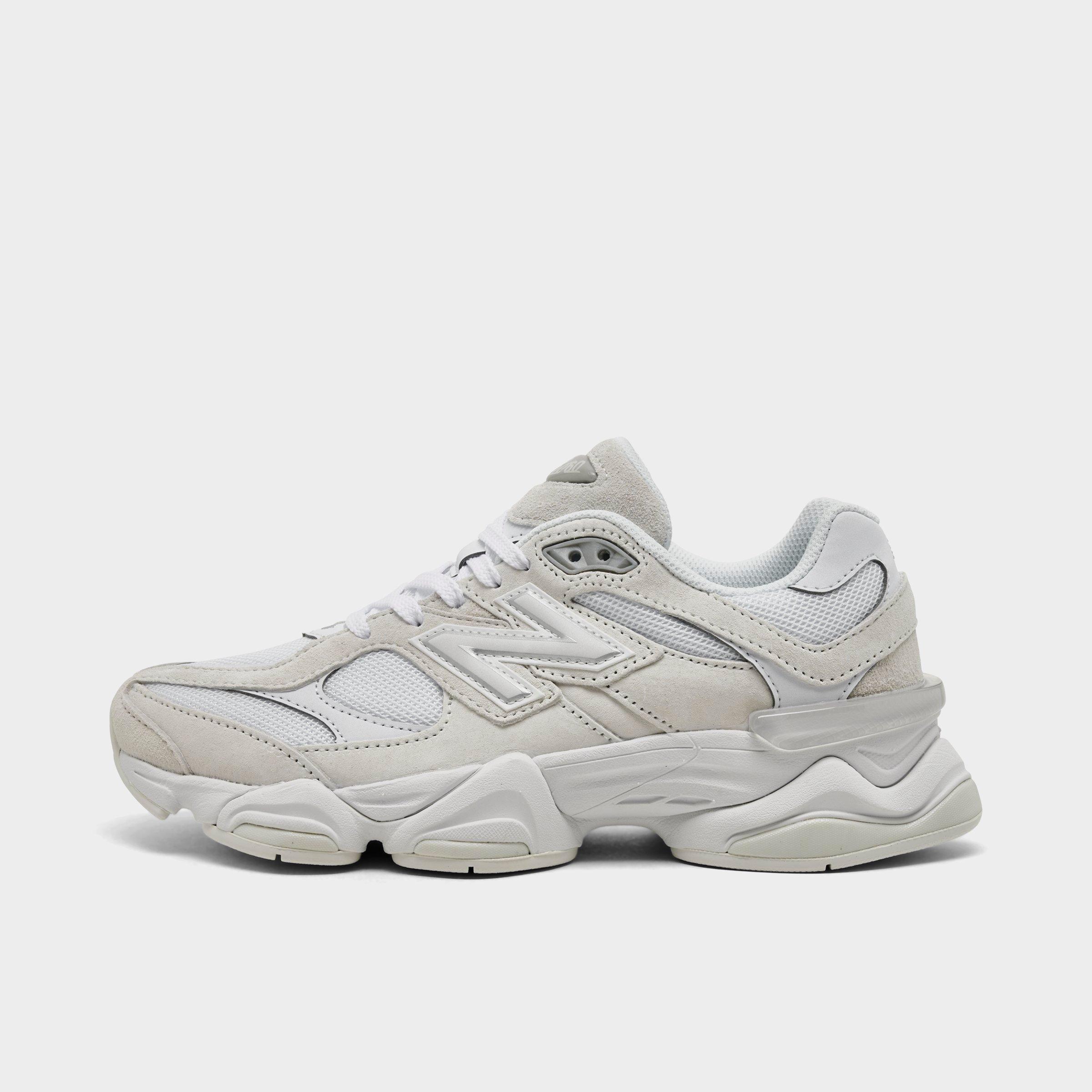 New Balance Women's 9060 Casual Shoes in White/Grey/Neutral Size: 5.5