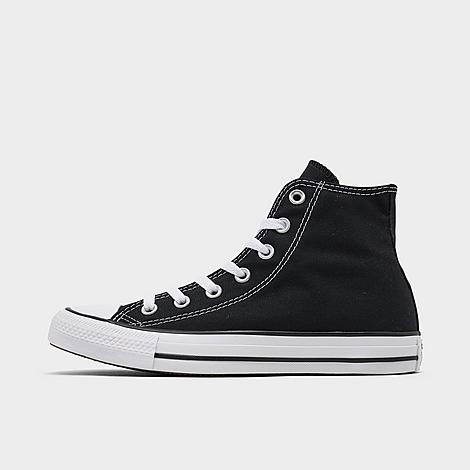 Converse Women's Chuck Taylor High Top Casual Shoes in Black/Black Size 6.5 Canvas | Finish Line (US)