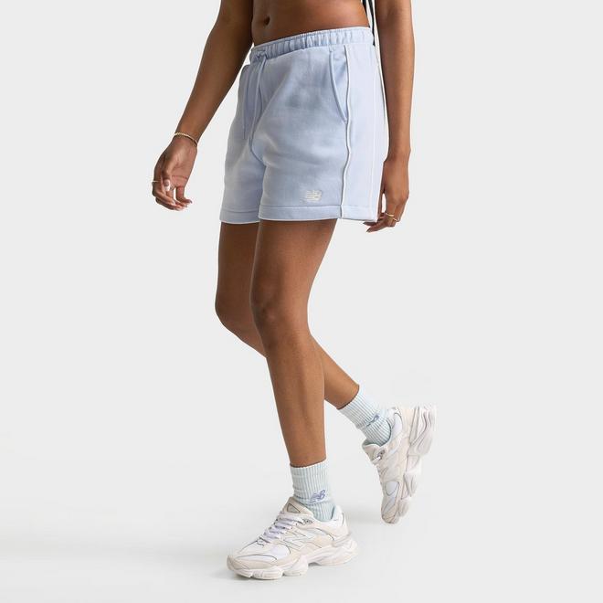 Women's New Balance Piped Fleece Shorts