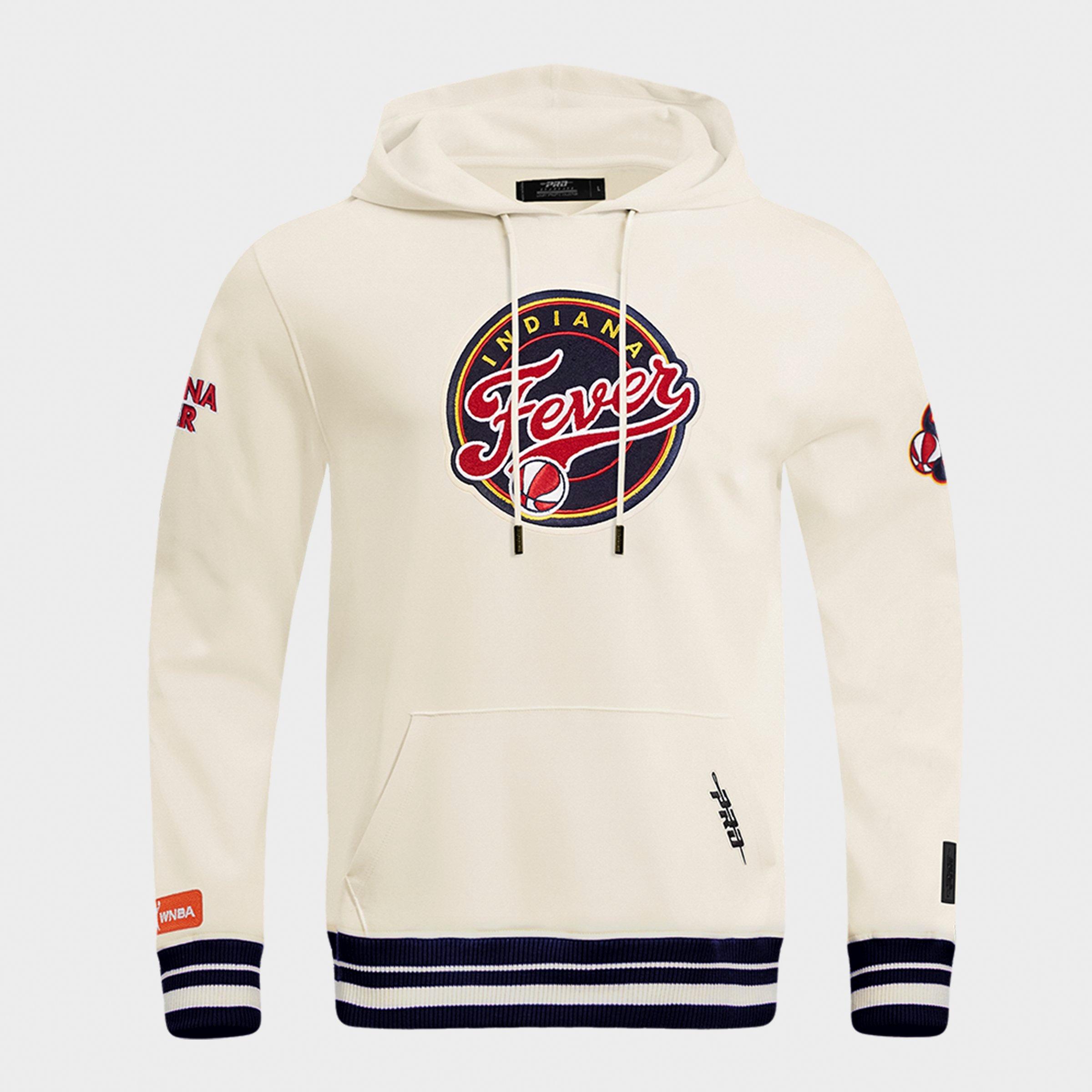 Pro Standard Men's Indiana Fever WNBA Retro Classic Fleece Pullover Hoodie