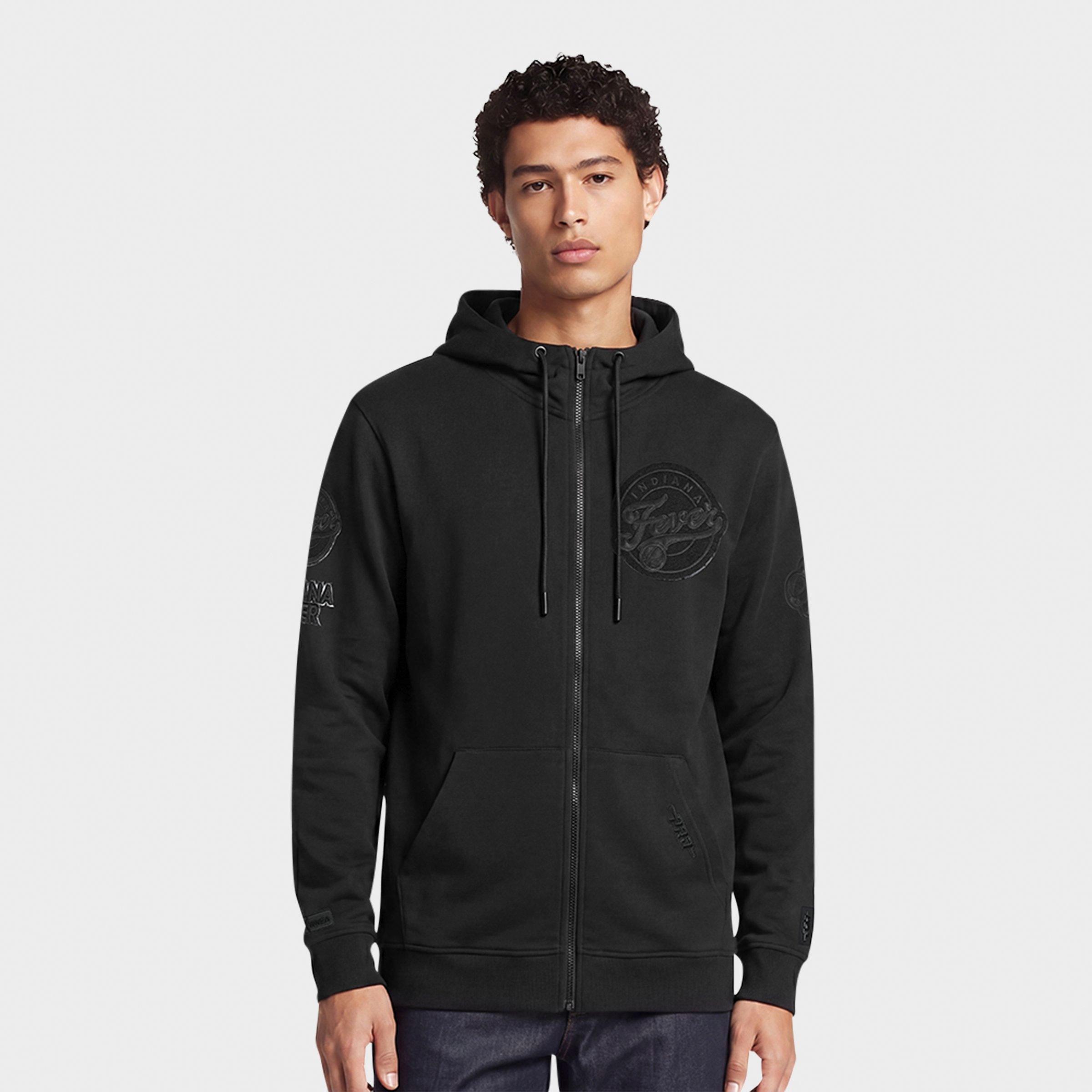 Pro Standard Men's Indiana Fever WNBA Triple Full-Zip Hoodie