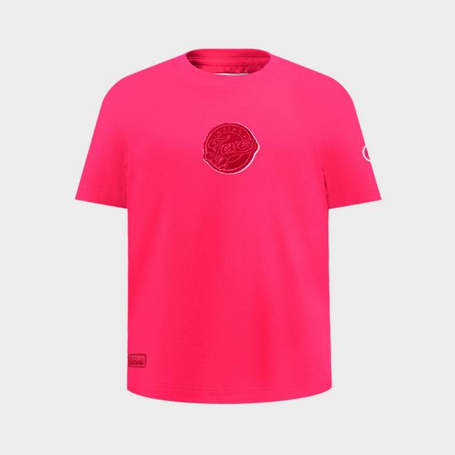 Girls' Big Kids' Pro Standard Indiana Fever WNBA Triple Pink Slim Fit T-Shirt