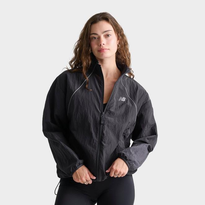 Women's New Balance Sport Legacy Woven Full-Zip Jacket