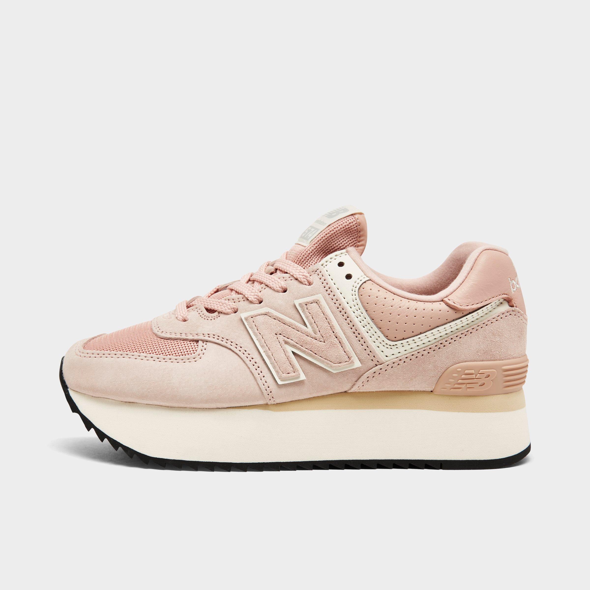 Women's 574 rose gold casual outlet sneakers