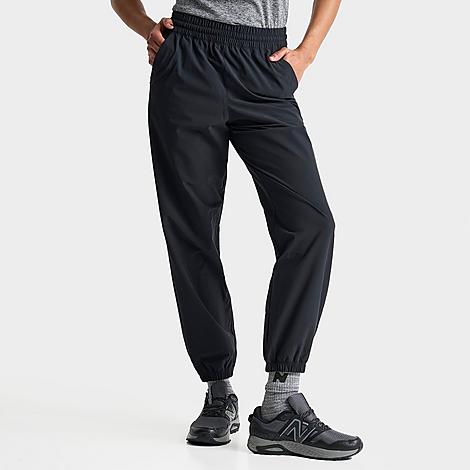 New Balance Women's Athletics Stretch Woven Jogger Pants In Black