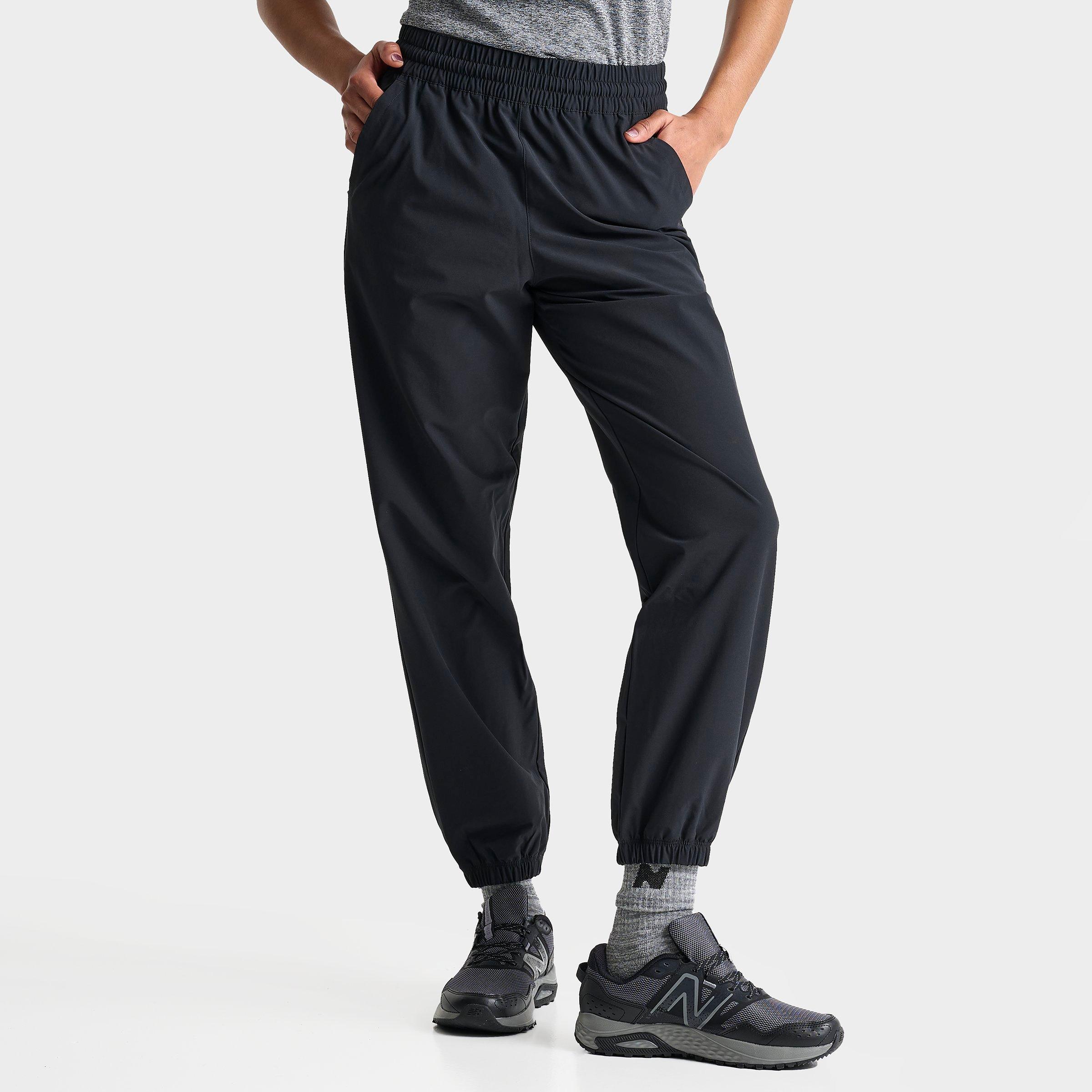 New Balance Women's Athletics Stretch Woven Jogger Pants In Black