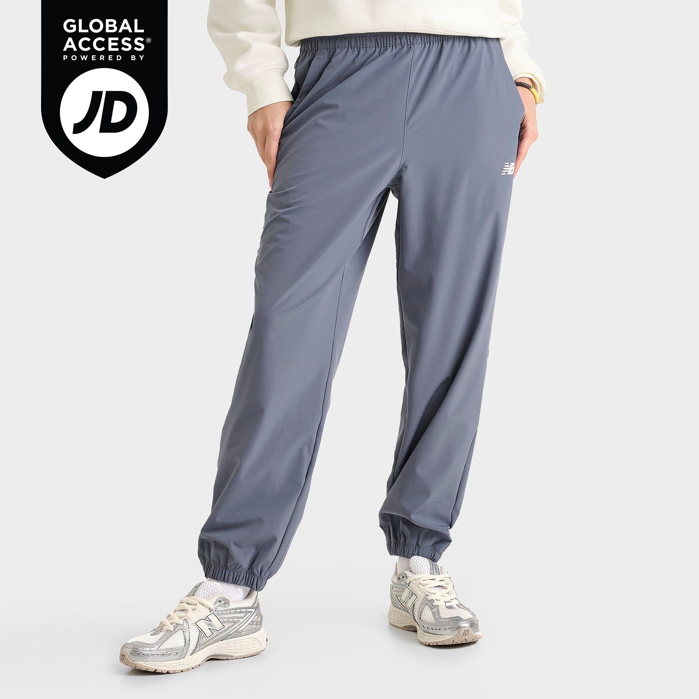 Women's New Balance Rise Wide-Leg Fleece Jogger Pants