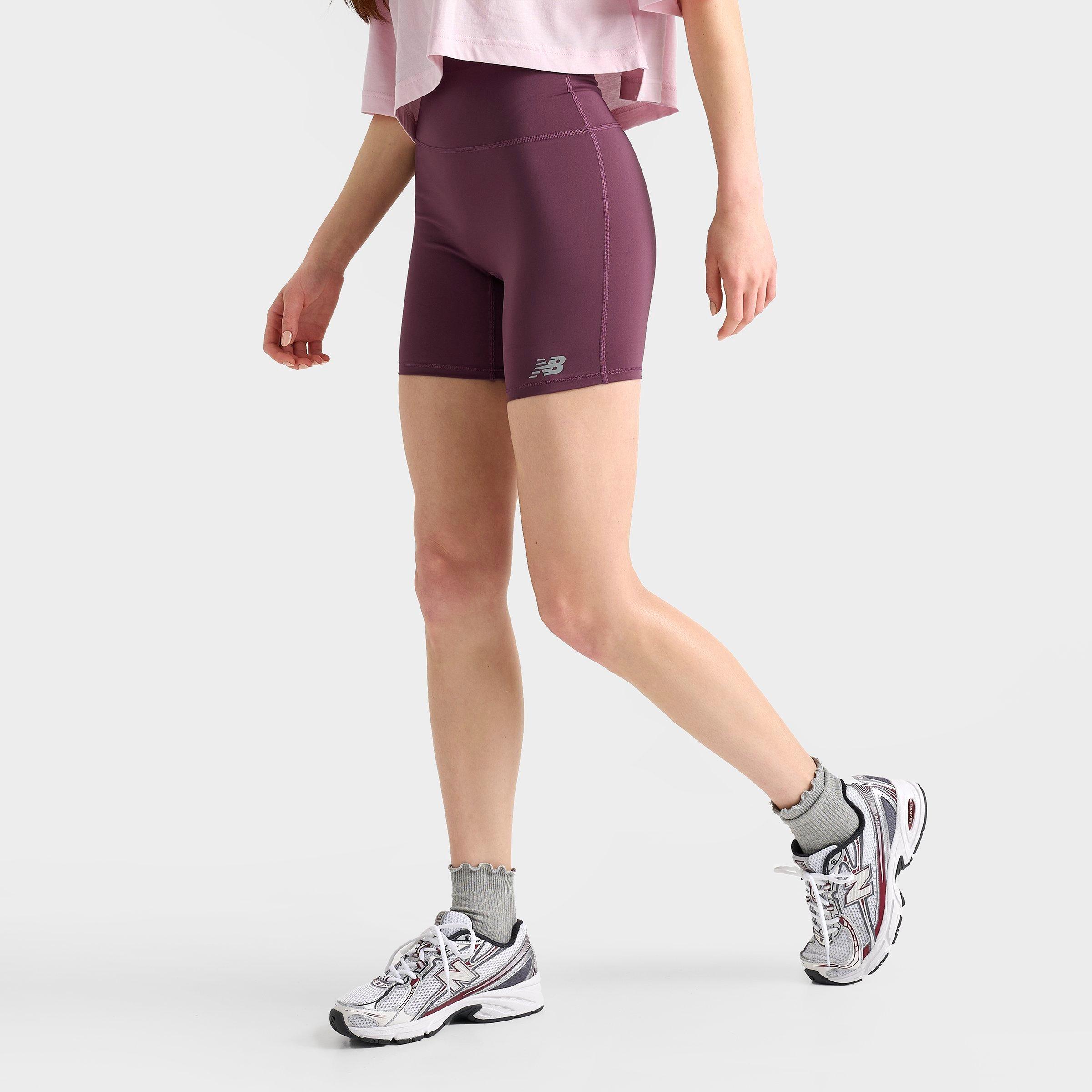 NEW BALANCE NEW BALANCE WOMEN'S HARMONY HIGH-RISE BIKER SHORTS 