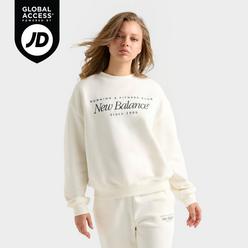 ★ ★ 4color women's relaxed standard logo crewne Women's New Balance Logo Crewneck Sweatshirt | Finish Line