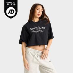 ★New Balance★ NBNEF36012 WOMEN Harmony Short Sleeve T-shir Women's New Balance Harmony Fitted T-Shirt | JD Sports