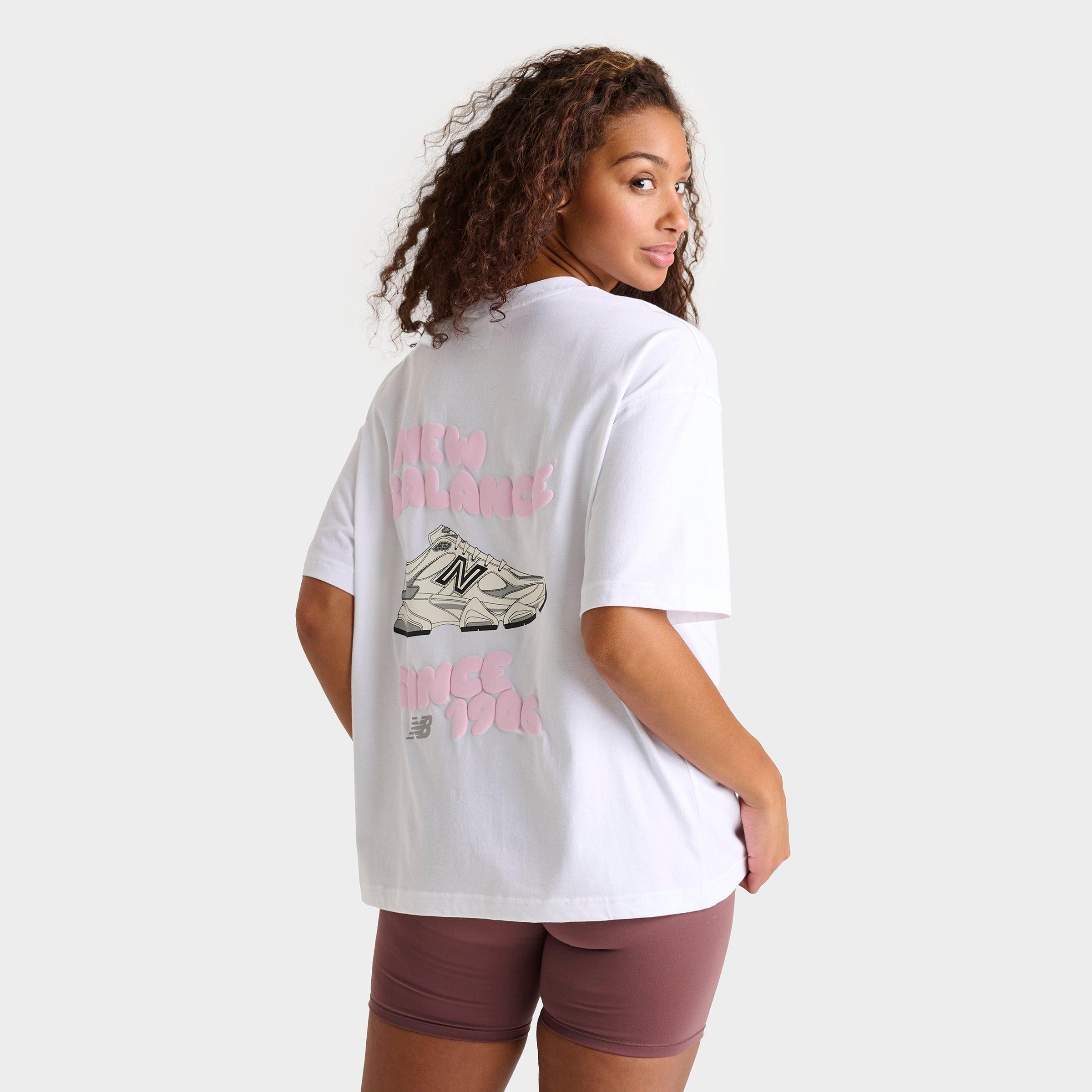 Shop New Balance Women's 1906 Bubble T-shirt In White