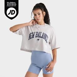 ☆【New Balance】☆Women Logo slimpit crop top Tシャ.ツ☆ ☆【New Balance】☆Women Logo slimpit crop top Tシャ.ツ