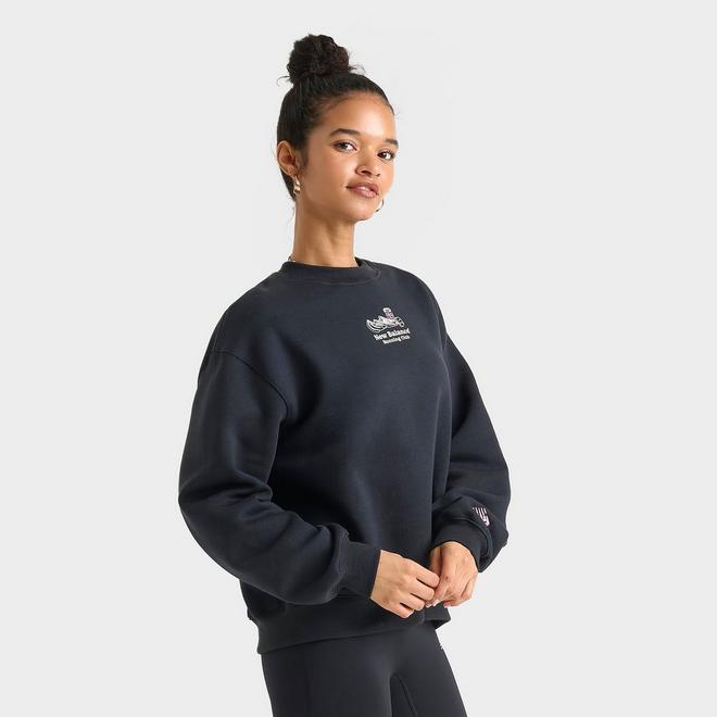 Women's New Balance Running Club Crewneck Sweatshirt