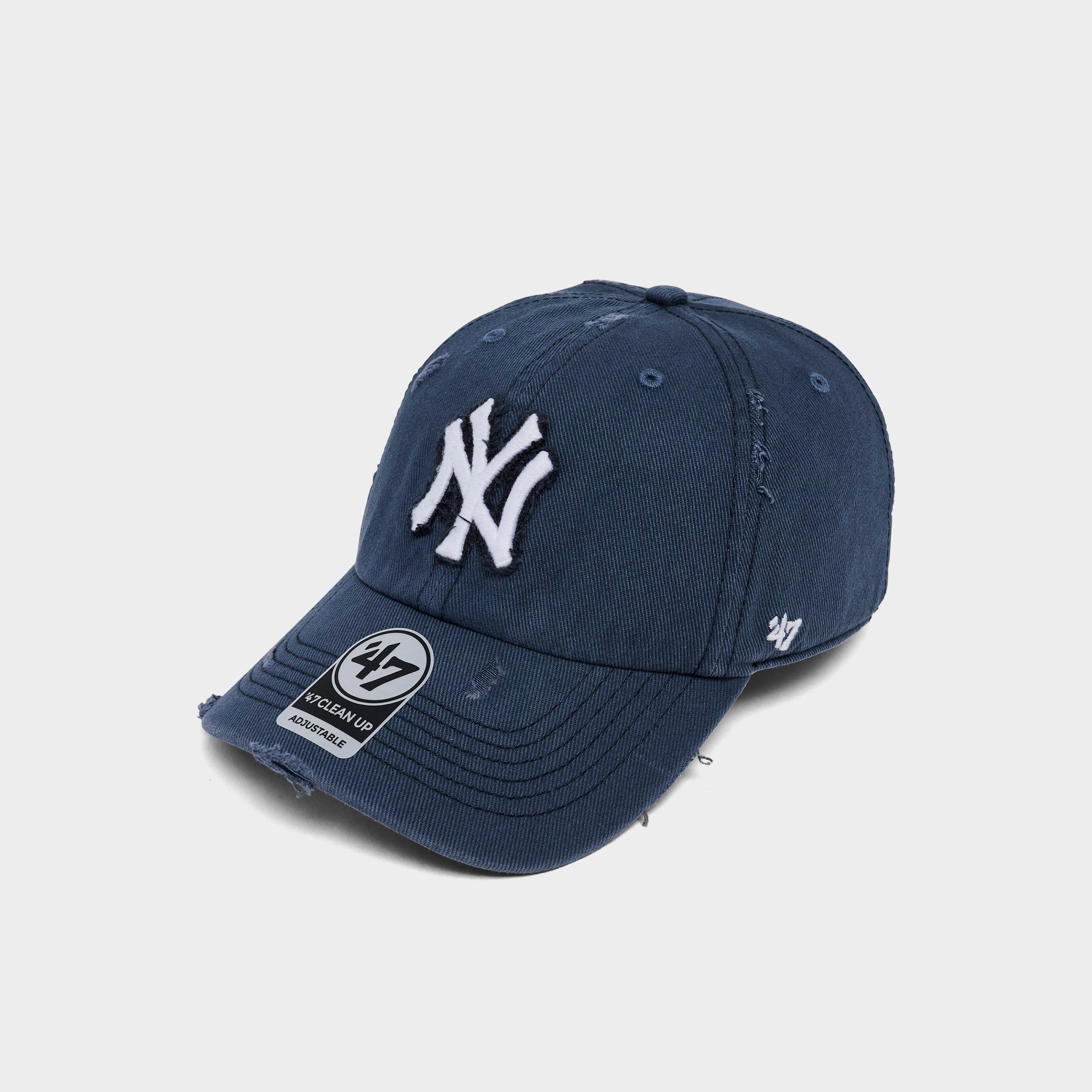 47 Brand '47 New York Yankees Mlb Weathered Clean Up Strapback Hat