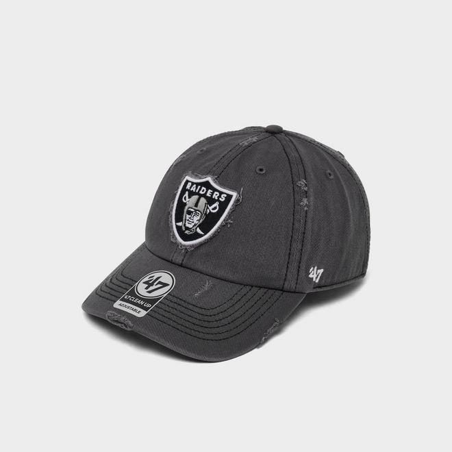'47 Las Vegas Raiders NFL Weathered Clean Up Strapback Hat