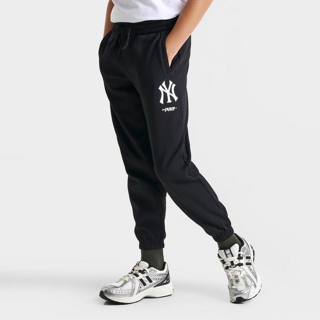 Big Kids' Pro Standard New York Yankees MLB Classic Icon Fleece Jogger Pants